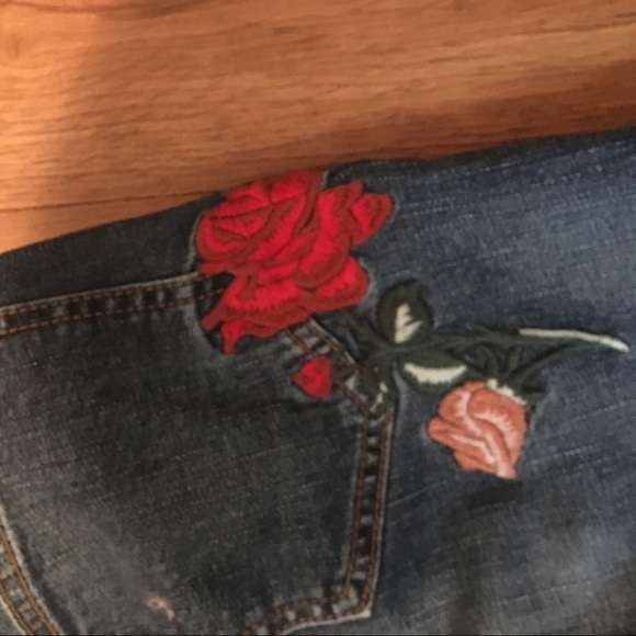 Free People Embroidered Jeans - Picture 6 of 8
